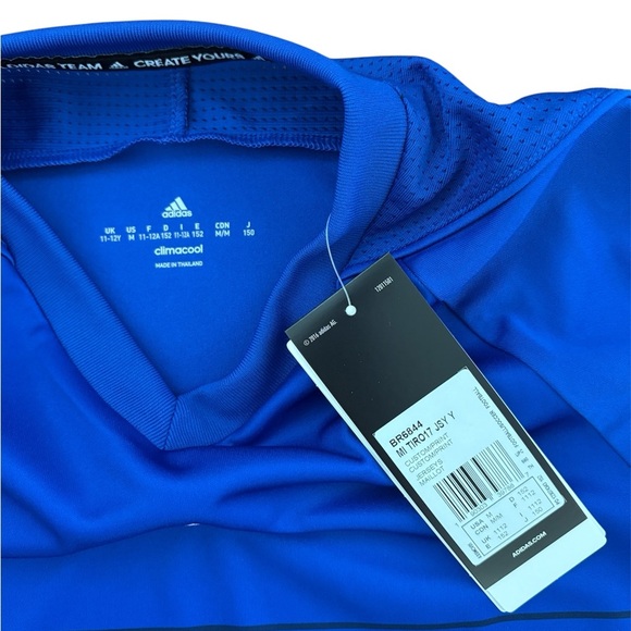 Adidas Royal Blue Climacool Jersey - Picture 3 of 5